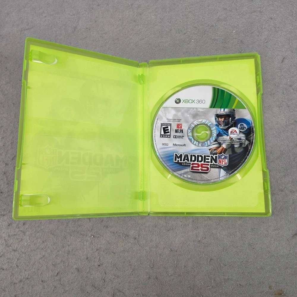 Madden NFL 25 EA Sports Microsoft Xbox‎ 360 2013 Football Game Barry Sanders